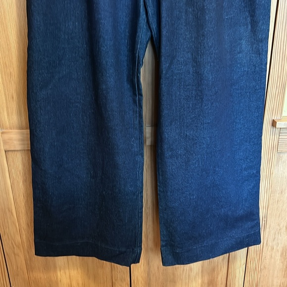 Wildfang Essential Denim Wide Leg Trouser -14 NWT - Picture 10 of 12